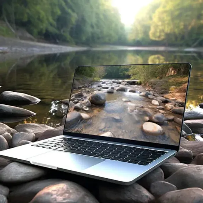 La vallée d'Ouzom, France